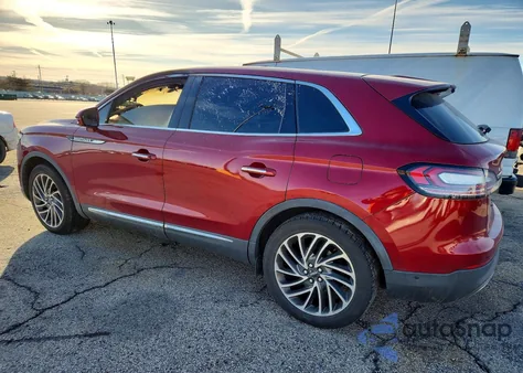 2019 Lincoln Nautilus Reserve z USA, uszkodzony, nr VIN 2LMPJ8L93KBL58649